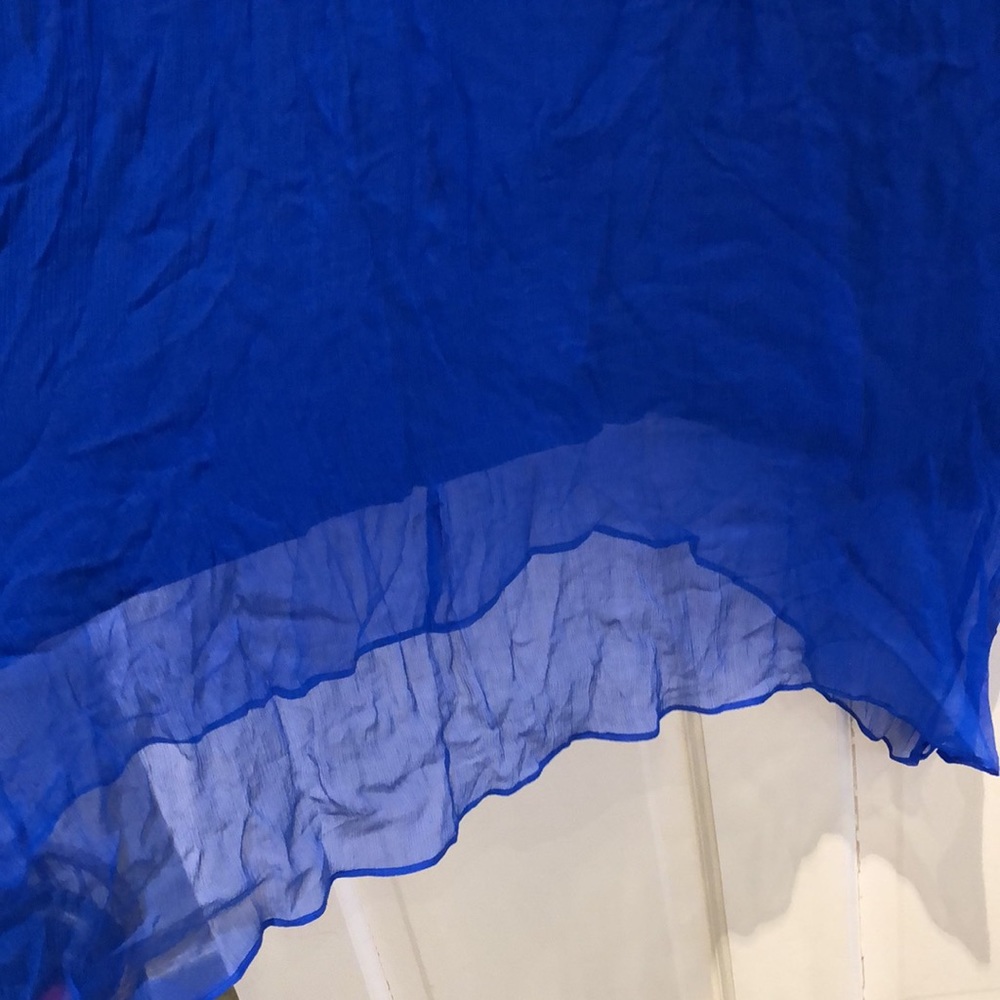 DDER Royal Blue Silk Dress - Picture 10 of 10